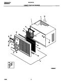 Part Location Diagram of 5303306915 Frigidaire FRAME-FRONT