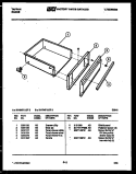 BODY PARTS Diagram and Parts List for 31-2537-23-03  Tappan Range
