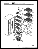 Part Location Diagram of 3015095 Frigidaire BASKET-FREEZER