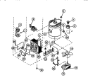 POWER CONTROL Diagram and Parts List for REM638BDL3  Frigidaire Range