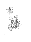MAIN MOTOR Diagram and Parts List for LC550EXD3  Frigidaire Washer