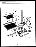 SYSTEM AND AUTOMATIC DEFROST PARTS Diagram and Parts List for MRT24JRAD0  Frigidaire Refrigerator