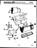 ELECTRICAL PARTS Diagram and Parts List for AH084J1T3  Frigidaire Air Conditioner