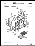 Part Location Diagram of 3131033 Frigidaire OVEN LINER-SIDE Left Hand