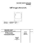 COVER Diagram and Parts List for GSWS1749AS2  Frigidaire Washer