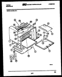 BODY PARTS Diagram and Parts List for 56-9139-10-02  Tappan Microwave