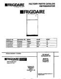 COVER Diagram and Parts List for F44Q21CCD1  Frigidaire Refrigerator