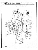 FRONT PANEL AND DOOR PARTS Diagram and Parts List for WS27M6DTMA  Gibson Washer