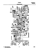 WIRING DIAGRAM Diagram and Parts List for FRS26ZGHD0  Frigidaire Refrigerator