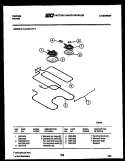 BROILER PARTS Diagram and Parts List for 31-3138-00-05  Tappan Range