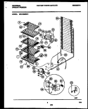 SYSTEM AND ELECTRICAL PARTS Diagram and Parts List for MFU12M0BW1  Frigidaire Freezer