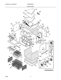 UPPER OVEN Diagram and Parts List for E30EW85ESS2  Electrolux Wall Oven