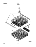 RACK Diagram and Parts List for FDB345LFR0  Frigidaire Dishwasher