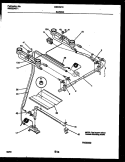 BURNER PARTS Diagram and Parts List for CGC1M1WXG  Gibson Range