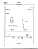 WIRING DIAGRAM Diagram and Parts List for FLF316WHSC  Frigidaire Range