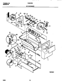 ICE CONTAINER Diagram and Parts List for F45WJ26HW1  Frigidaire Refrigerator