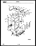 CABINET PARTS Diagram and Parts List for MRT26NNBY0  Uni Refrigerator
