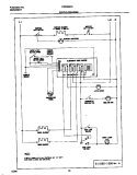 WIRING DIAGRAM Diagram and Parts List for FES355CCBE  Frigidaire Range