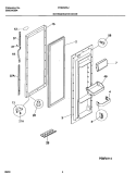 Part Location Diagram of 218807016 Frigidaire RACK-DOOR