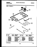 Part Location Diagram of 5303300167 Frigidaire MAIN TOP