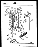 CABINET PARTS Diagram and Parts List for RS22F9WS1H  Gibson Refrigerator