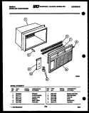 Part Location Diagram of 3017779 Frigidaire RETAINER-LOUVER, (4)