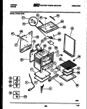 BODY PARTS Diagram and Parts List for 30-3981-23-02  Tappan Range