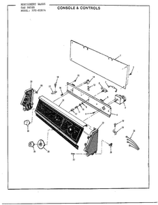 Part Location Diagram of 142224-000 Frigidaire Bracket control