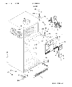 Cabinet Diagram and Parts List for LFTR1821TFH  Frigidaire Refrigerator
