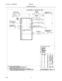 WIRING DIAGRAM Diagram and Parts List for FEB24S5ABE  Frigidaire Wall Oven