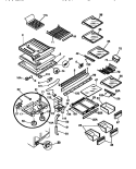 Part Location Diagram of 5303299152 Frigidaire Single Drawer Rail Roller