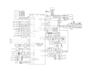 Wiring Schematic Diagram and Parts List for FGHB2866PPFA  Frigidaire Refrigerator