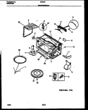 Part Location Diagram of 317005701 Frigidaire ROLLER