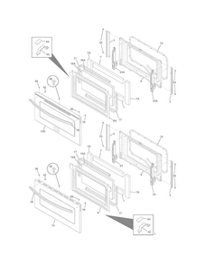 Part Location Diagram of 318934305 Frigidaire PANEL ASSEMBLY