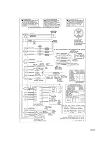 Wiring Diagram Diagram and Parts List for FAFW3001LW4  Frigidaire Washer