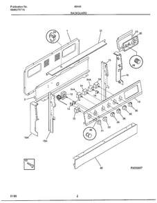 Part Location Diagram of 316017414 Frigidaire DISCONTINUED