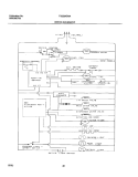 WIRING SCHEMATIC Diagram and Parts List for FRS26KR4AB6  Frigidaire Refrigerator