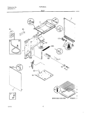 BODY Diagram and Parts List for FGF335CGTJ  Frigidaire Range