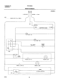WIRING SCHEMATIC Diagram and Parts List for FRT15HB3AZ5  Frigidaire Refrigerator