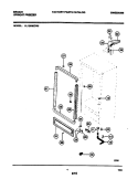 Part Location Diagram of 216313300 Frigidaire PLATE-TAPPING