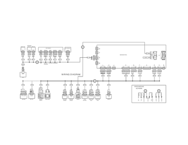Wiring Diagram Diagram and Parts List for EW24ID70QT3A  Electrolux Dishwasher