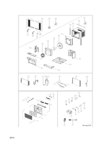 Part Location Diagram of 5304495036 Frigidaire BULKHEAD