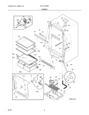 Part Location Diagram of 297098850 Frigidaire COVER-EVAPORATOR