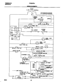 WIRING SCHEMATIC Diagram and Parts List for FRS26KR4JQ1  Frigidaire Refrigerator