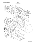 ICE CONTAINER Diagram and Parts List for FRS6LF7JW2  Frigidaire Refrigerator