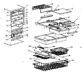Part Location Diagram of 301463 Maytag Refrigerator shelf