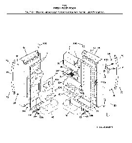 Fresh food doors Diagram and Parts List for 2537034341G  Kenmore Refrigerator