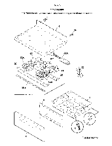 Top/drawer Diagram and Parts List for 79096182714  Kenmore Range