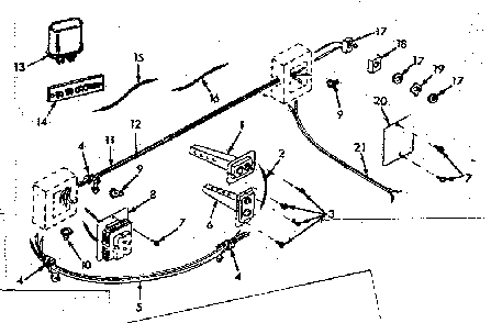 Control box Diagram and Parts List for 8676607  Frigidaire Furnace