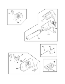 Controls Diagram and Parts List for FFSC2323LS7  Frigidaire Refrigerator